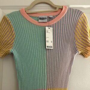 NEW WITH TAGS Ragged Dress